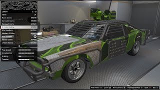 GTA 5 DLC Vehicle Customization Weaponized Tampa Gunrunning [upl. by Ahsekin895]