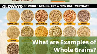 What Are Whole Grains List of Whole Grains [upl. by Lorimer]