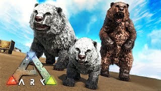 ARK Survival Evolved  BABY BEARS ARK Ragnarok Gameplay [upl. by Falo]