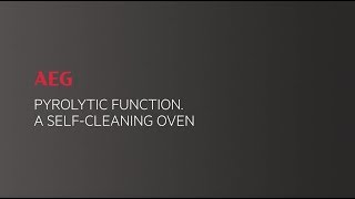 AEG Oven – Pyrolytic Cleaning Function [upl. by Immot]