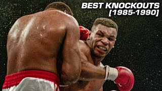 Mike Tyson’s best knockouts 19851990  ESPN Ringside [upl. by Herates]