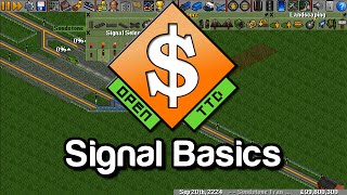 OpenTTD Tutorial Signal Basics [upl. by Prent318]