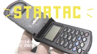 Motorola StarTac Review  The Smallest Cellular Telephone [upl. by Sinnod]