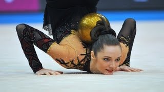 Anna Bessonova Ball  Mie WC 2009 Final HD [upl. by Sandell]