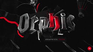 BEST FREE PHOTOSHOP GFX PACK 2023  Orphic Graphics Pack [upl. by Charmian]