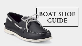 Boat Shoe Guide  How To Wear Deck Shoes Break Them In amp Mistakes To Avoid [upl. by Daphene97]