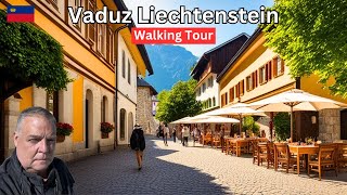 Vaduz Liechtenstein 4K  Walking Tour [upl. by Liv67]