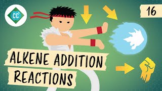 Alkene Addition Reactions Crash Course Organic Chemistry 16 [upl. by Swanhilda]