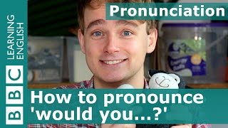 Pronunciation How to pronounce would you [upl. by Acissaj]