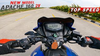 New 2023 TVS Apache 160 2V  Top Speed  Wonderful Performance [upl. by Aerdnas]