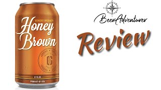 Honey Brown  Genesee Brewery  Beer Review [upl. by Ahsot]