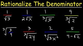 Rationalize The Denominator [upl. by Stricklan]