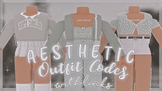 Aesthetic outfit codes  links pt1  Snowy Frost [upl. by Nipha646]