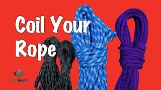 The EASIEST Way to Coil Rope [upl. by Assirroc]