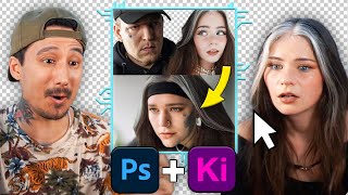 Youtuber Photoshoppen mit KI mit Nadine Breaty [upl. by Ainud121]