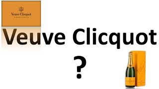 How to say Veuve Clicquot CORRECTLY French Champagne Pronunciation [upl. by Allenrac]