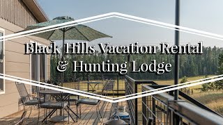 Black Hills Vacation Rental amp Hunting Lodge [upl. by Refinnaj]