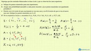 probabilidad  ejercicio 18 [upl. by Atteuqram895]