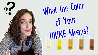 What does the COLOR of your URINE mean  A Urologist Explains [upl. by Lipsey]