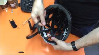 How to replace the helmet strap clip [upl. by Geoffry]