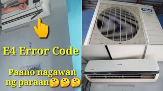 Koppel Aircon Split Type Wall Mounted Inverter 25HP Error Code E4 Repair and Cleaning [upl. by Atenek937]