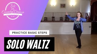 Waltz Basic for Solo Practice [upl. by Etnoel]