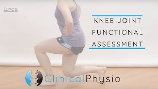 Knee Functional Tests  Clinical Physio [upl. by Cerell]