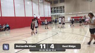 Burnsville Blaze vs East Ridge  Varsity [upl. by Blanca]