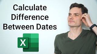 How to Calculate the Difference Between Two Dates​ in Excel [upl. by Ilac455]