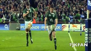 Brian ODriscoll  Best Of All Time [upl. by Zetnauq]