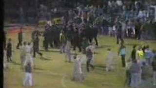 Millwall  Luton fans fight in stadium [upl. by Liba]