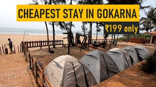 Cheapest Stay in Gokarna [upl. by Hgiellek]