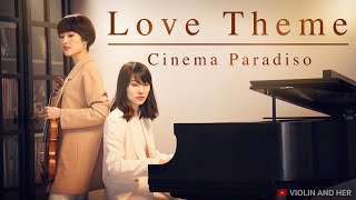 Love Theme from Cinema Paradiso 1988  violin and piano [upl. by Leilah]