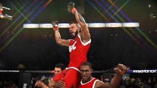 UFC Career Mode  WINNING THE ULTIMATE FIGHTER TOURNAMENT  Part 2 [upl. by Annamarie]