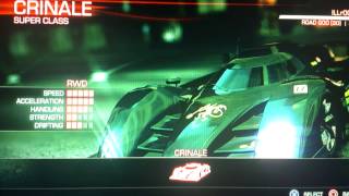 Ridge Racer Unbounded all cars  DLCs [upl. by Milda]