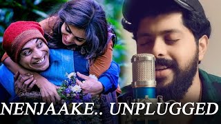 Aaradhike Unplugged  Nenjake  PATRICK MICHAEL  Malayalam unplugged  Malayalam cover [upl. by Atram]