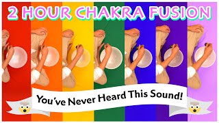 All 7 Chakra Frequencies In Synchronicity  Layered Crystal Singing Bowl Sound Bath [upl. by Ilenna]