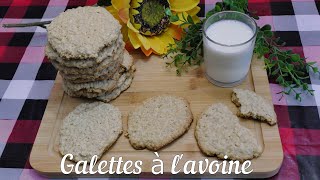 Recette de Galettes à lavoineGruau facile et rapide [upl. by Lowis277]