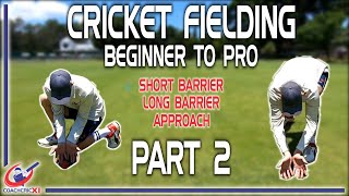 Cricket Fielding Guide  Part 2 Approach Long Barrier and Short Barrier [upl. by Chinua]