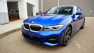 2019 BMW 330i M Sport Review  Start Up Revs Walk Around and Test Drive [upl. by Drahnreb]