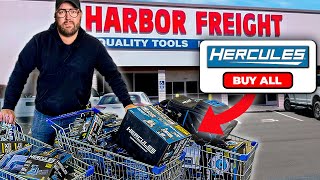 I Bought Every Hercules Tool at Harbor Freight [upl. by Jerusalem]