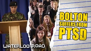 Bolton Smilie Suffers from PTSD MidAssembly  Waterloo Road [upl. by Eelorac]