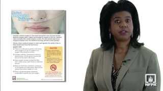 NFPA Safety Tips  Portable Home Oxygen [upl. by Auqenehs]