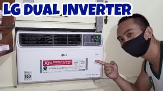 LG Dual Inverter Window Type Aircon Cleaning [upl. by Eiramenna270]