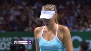 Maria Sharapova 2015 WTA Finals Hot Shot [upl. by Manvil169]