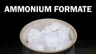 Making Ammonium Formate [upl. by Geno]