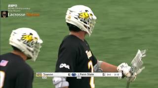 Towson Lacrosse 2017 Highlights [upl. by Ardme]