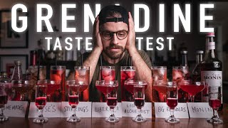 Grenadine Taste Test  which syrup to buy [upl. by Eleazar]