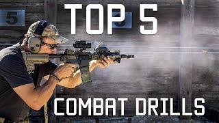 Top 5 Combat Drills  Special Forces Training  Tactical Rifleman [upl. by Burris]