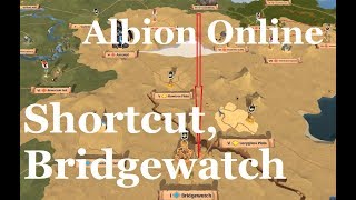 Albion Online  Caerleon to Bridgewatch fast almost safely [upl. by Hew]